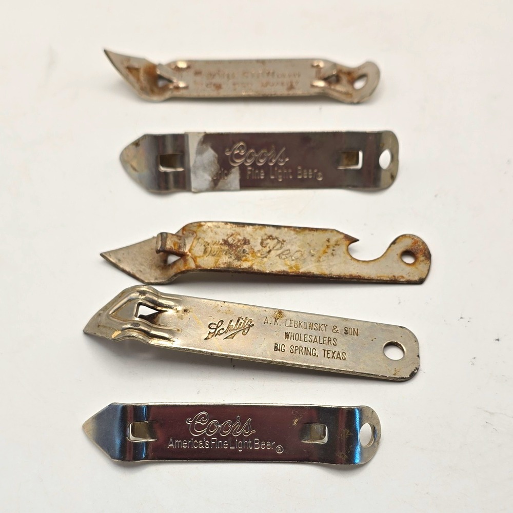 Coors Breweriana Bottle Opener Lot of 5 Vintage Beer Openers